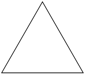 Dreiecke zum Ausdrucken